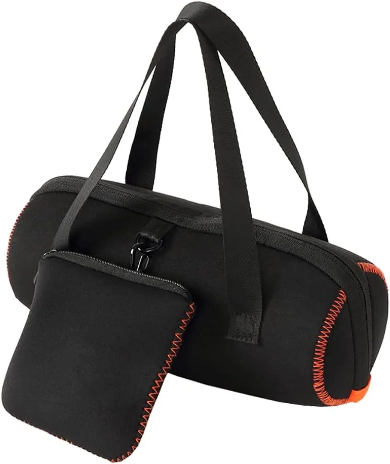 Soft Carrying Case Compatible with JBL Charge 5 Speaker,Flip 5 Travel Storage Bag Shoulder Bag