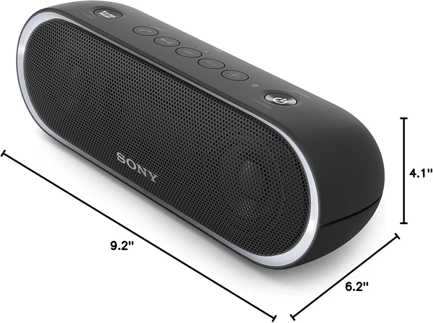 Sony XB20 Portable Wireless Speaker with Bluetooth, Black