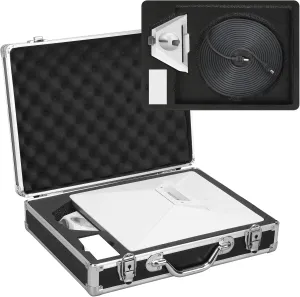Starlink Mini Hard Carrying Case for Travel, Durable, Lockable Design with Custom Foam Compartments for Starlink Mini and Accessories