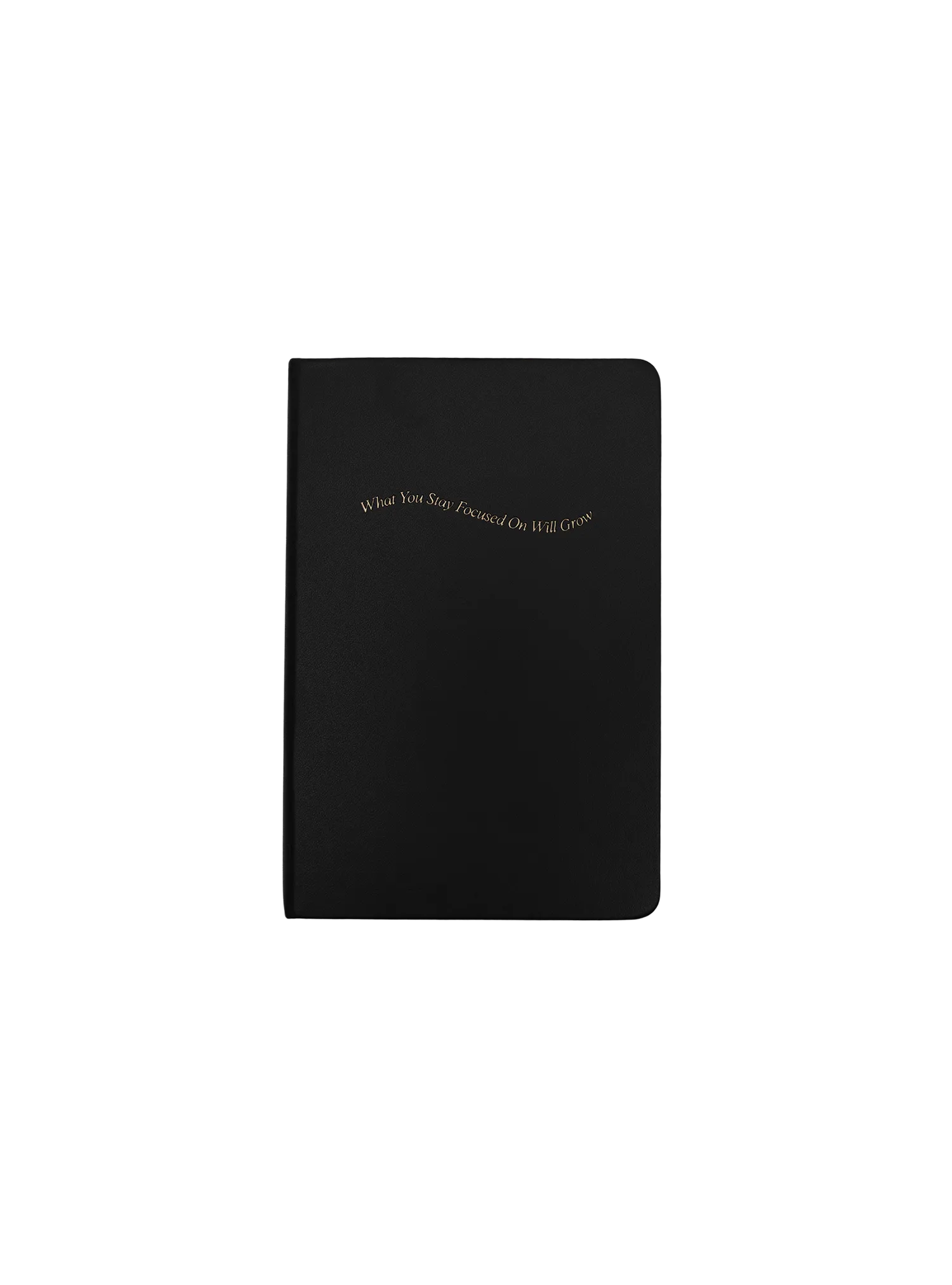 Stay Focused Compact Blank Notebook