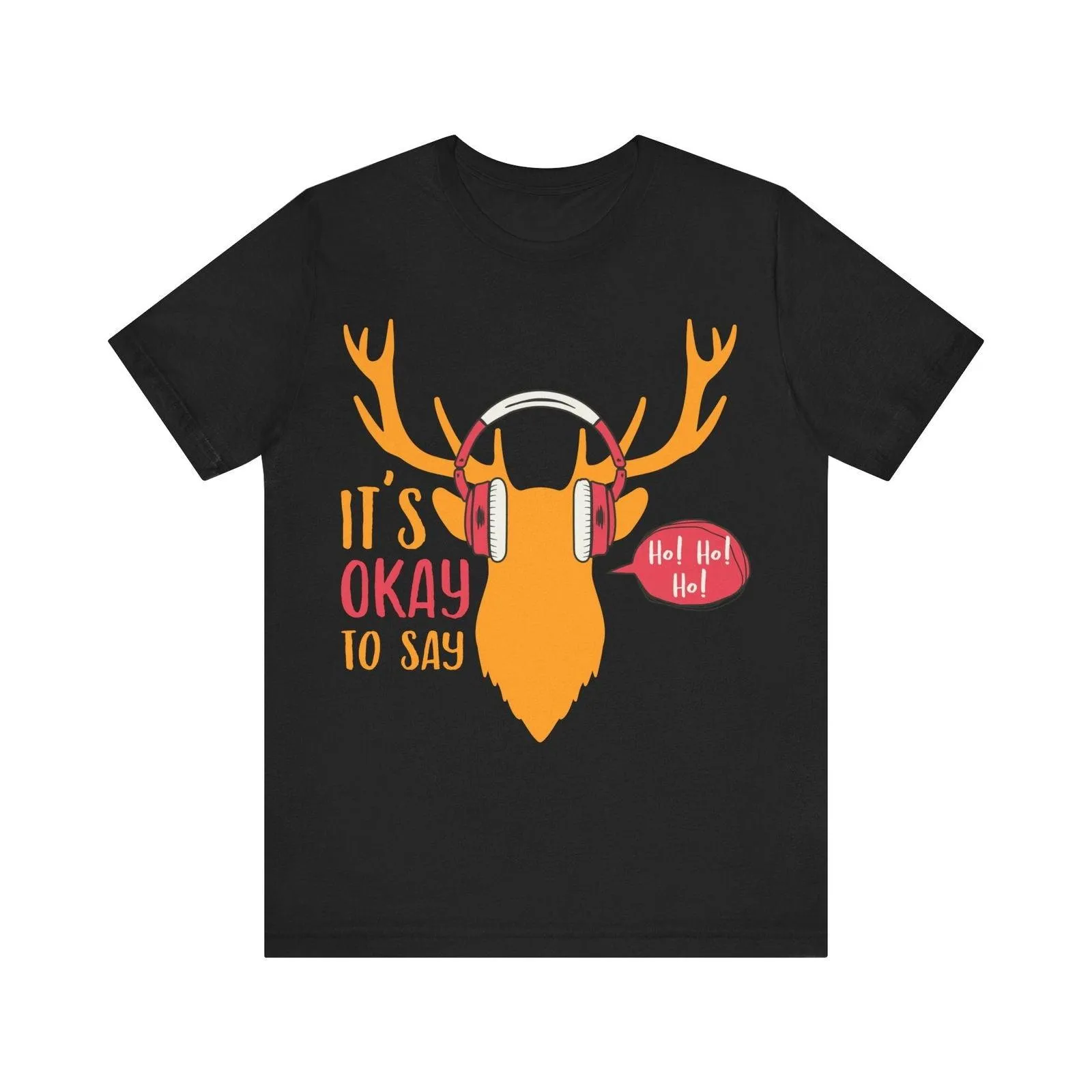 Summer Camp Ho Ho Ho Reindeer T Shirt