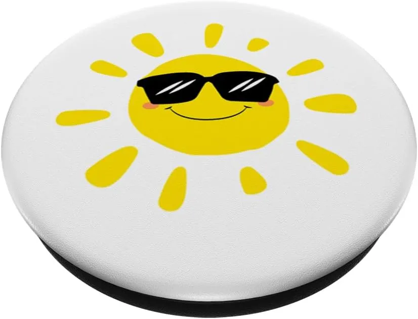 Sunshine Pop Socket PopSockets PopGrip: Swappable Grip for Phones & Tablets PopSockets Standard PopGrip
