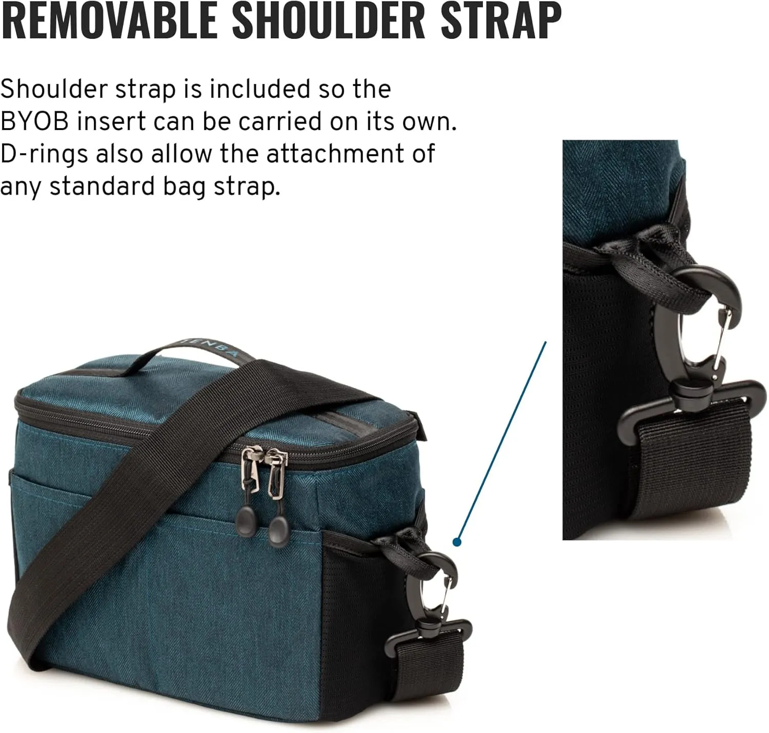 Tenba BYOB Family Camera Case - Black Neoprene Camera Bag - Water Resistant - Protecting and Carrying Cameras