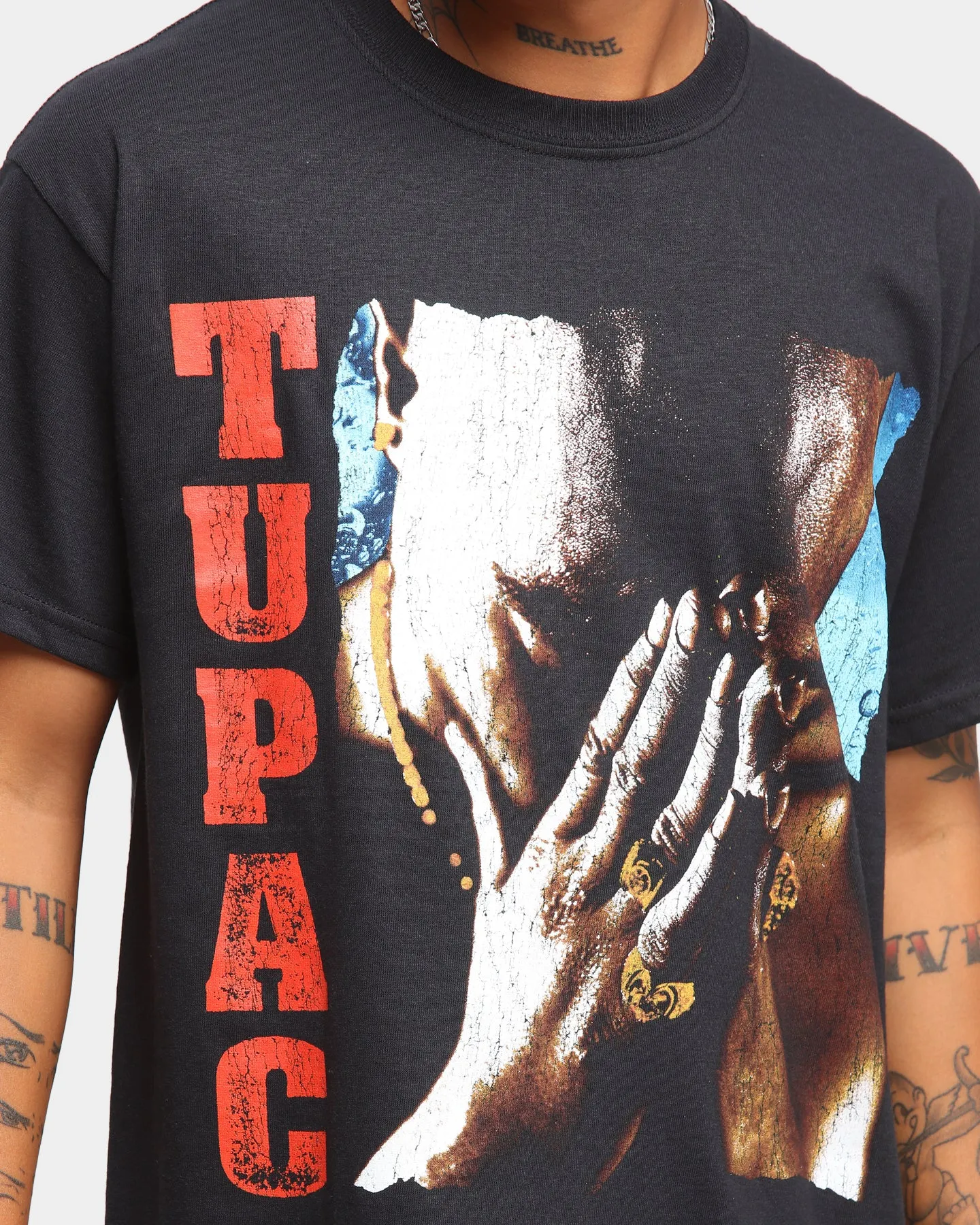 TUPAC Pray T-Shirt White