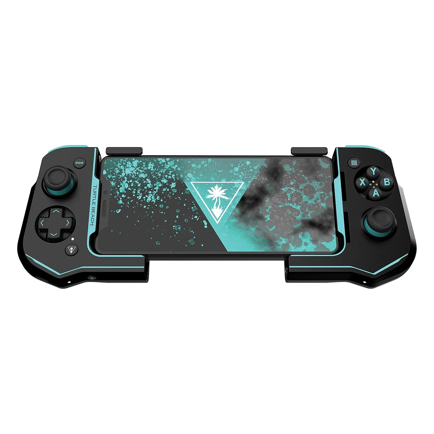Turtle Beach Atom Mobile Game Controller with Bluetooth for Cloud Gaming on Android Mobile Devices with Compact Shape, Console Style Controls & Low Latency Bluetooth - Black/Teal