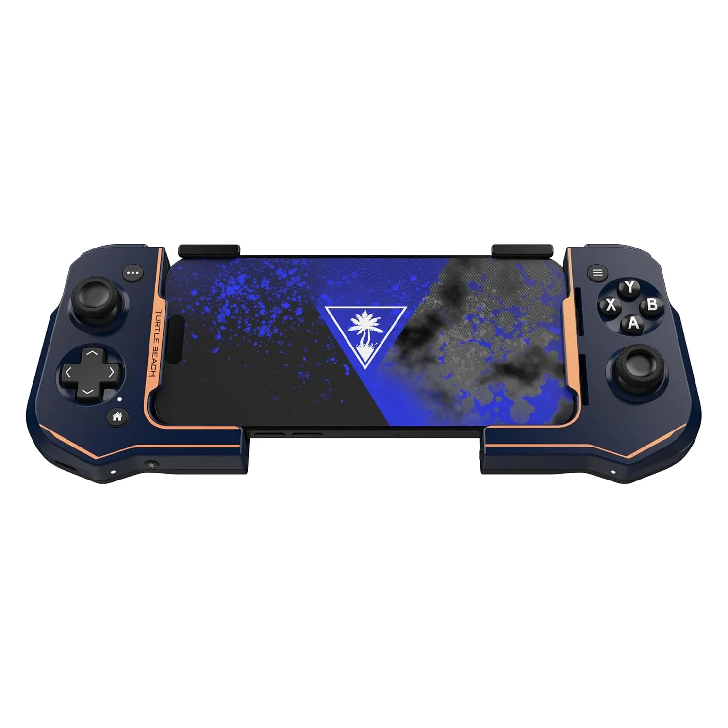 Turtle Beach Atom Mobile Game Controller with Bluetooth for Cloud Gaming on iPhone with Compact Shape, Console Style Controls & Low Latency Bluetooth  Cobalt Blue