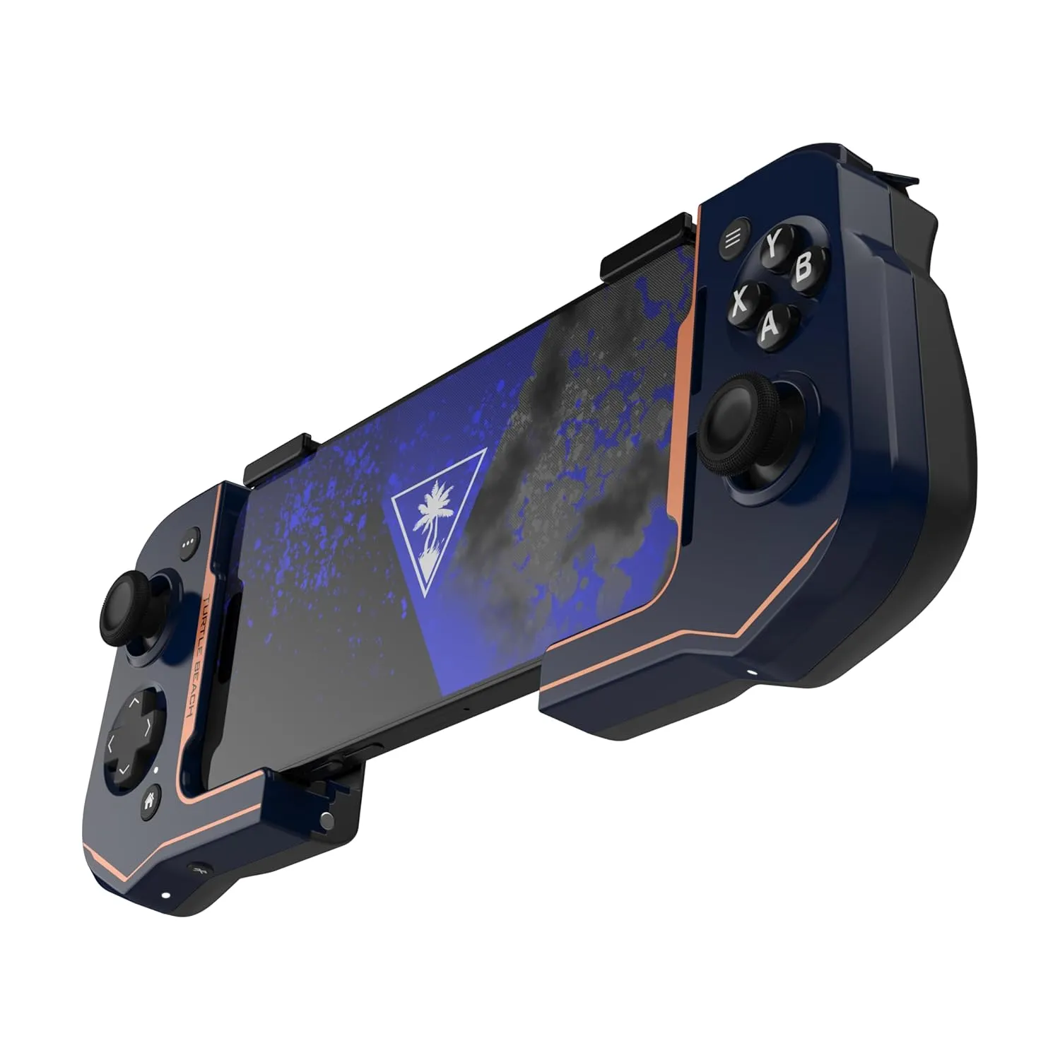 Turtle Beach Atom Mobile Game Controller with Bluetooth for Cloud Gaming on iPhone with Compact Shape, Console Style Controls & Low Latency Bluetooth  Cobalt Blue
