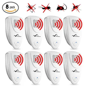 Ultrasonic Pest Repeller - PACK of 8