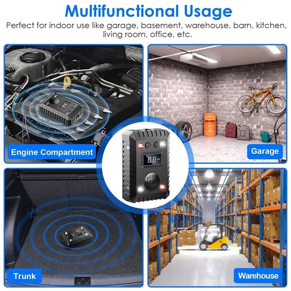 Under-Hood Ultrasonic Mice Repeller for Cars  Get Rid Of Mice in 48 Hours