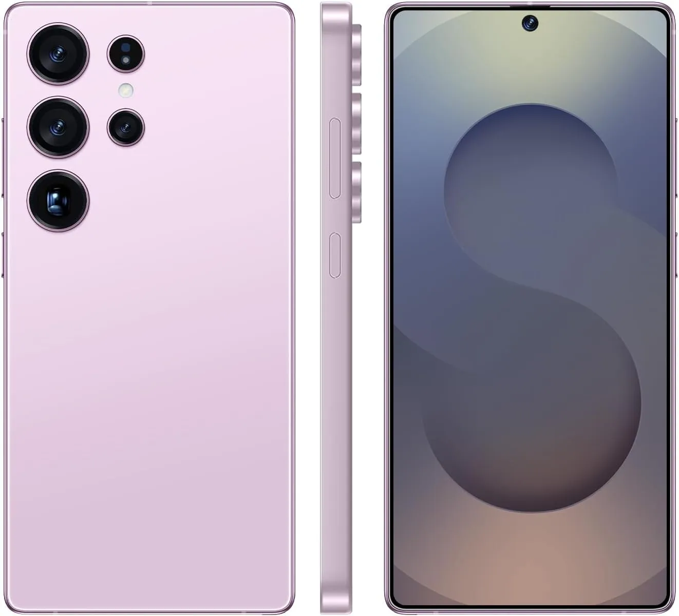 Unlocked Cell Phones, X25 Ultra Unlocked Android Smart Phone, Dual SIM 5G mobile phones, 8 256GB with 128GB Memory Card, 6800mAh, 108MP Camera, 6.9" HD Display, Face ID, GPS, 5G (Glam Pink)