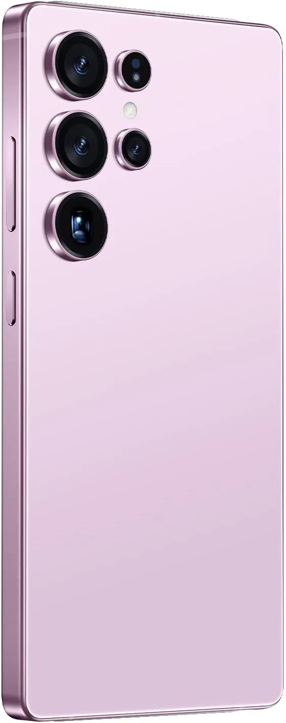 Unlocked Cell Phones, X25 Ultra Unlocked Android Smart Phone, Dual SIM 5G mobile phones, 8 256GB with 128GB Memory Card, 6800mAh, 108MP Camera, 6.9" HD Display, Face ID, GPS, 5G (Glam Pink)