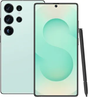 Unlocked Cell Phones, X25 Ultra Unlocked Android Smart Phone, Dual SIM 5G mobile phones, 8 256GB with 128GB Memory Card, 6800mAh, 108MP Camera, 6.9" HD Display, Face ID, GPS, 5G (Titanium Cyan)