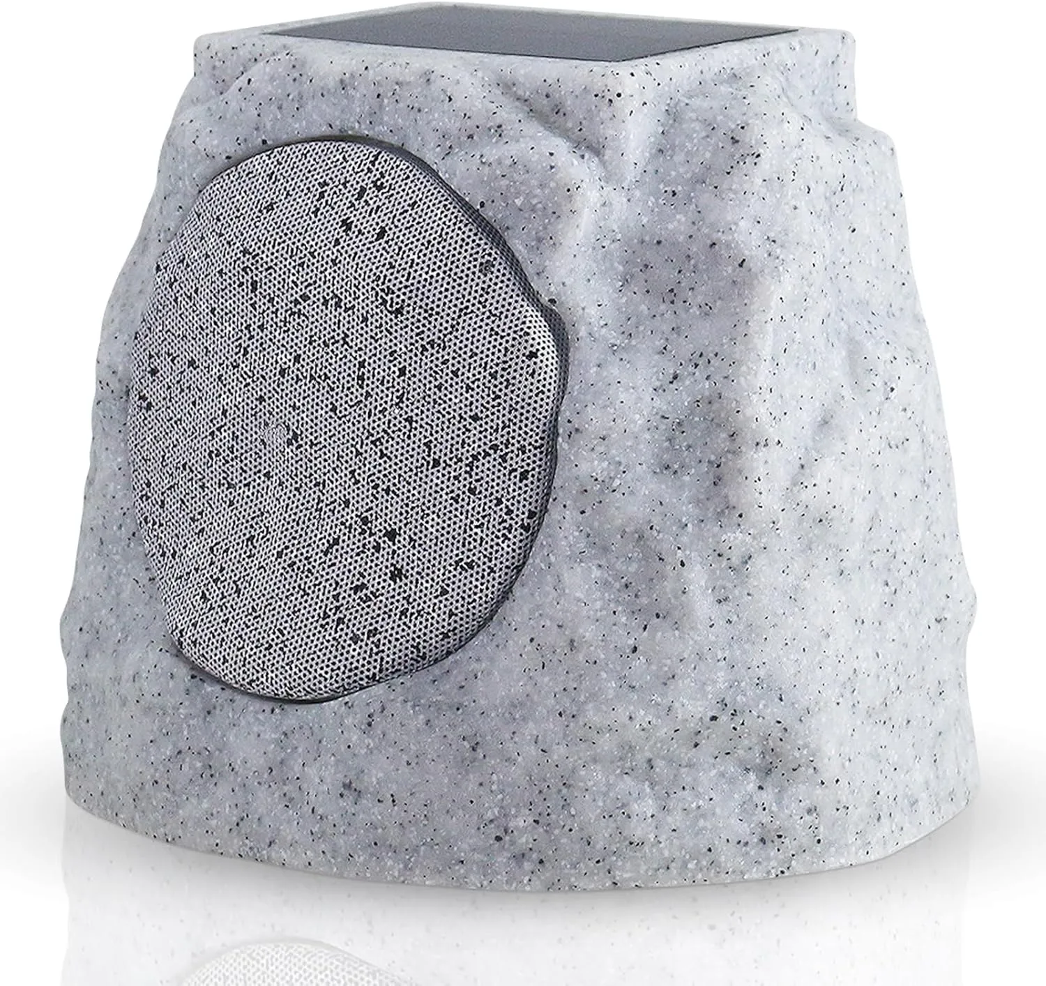uuffoo Solar Rock Speakers Outdoor Water-Resistant IP44 Solar Powered Patio Speaker with Lights and TWS Pairing System for Party Garden Pool Outside