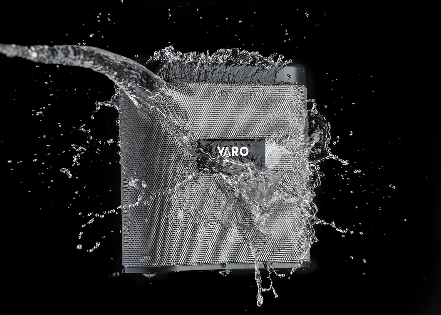 VARO Portable WiFi   Bluetooth Multi-Room Speaker, Water-Resistant Speaker, Sidekick (iOS Only)