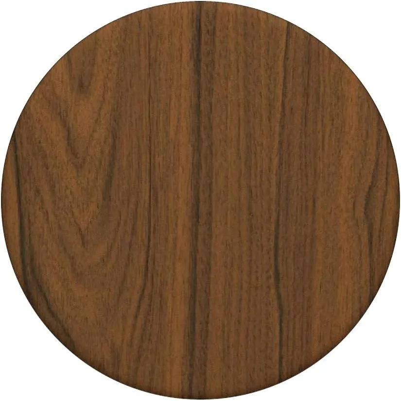 Walnut Hardwood Print PopSockets PopGrip: Swappable Grip for Phones & Tablets PopSockets Adhesive PopGrip