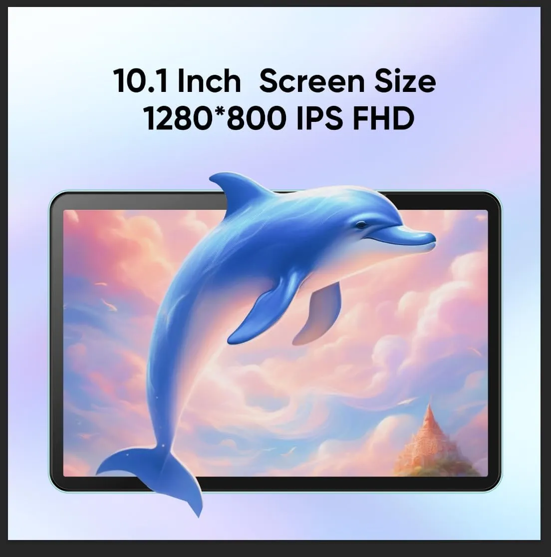 weelikeit Android Tablet, 10.1 inch Tablet with 1280 * 800 IPS HD Touchscreen, 8GB RAM 128GB ROM (UP to 1TB), 6000mAh Battery, 5G WiFi 6, Bluetooth 5.0, Dual 5MP 8MP Camera, Great Gift for Your Kids