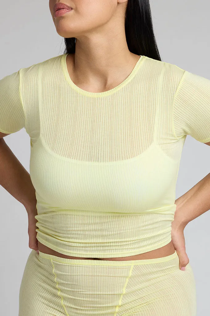 Whipped Baby Tee in Sunshine