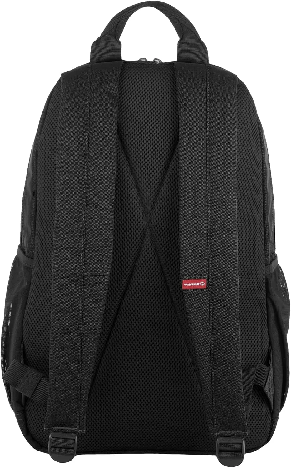 WOLVERINE Lightweight, Water Resistant Rugged Backpack for Travel or Work, Laptop-Black, 23L