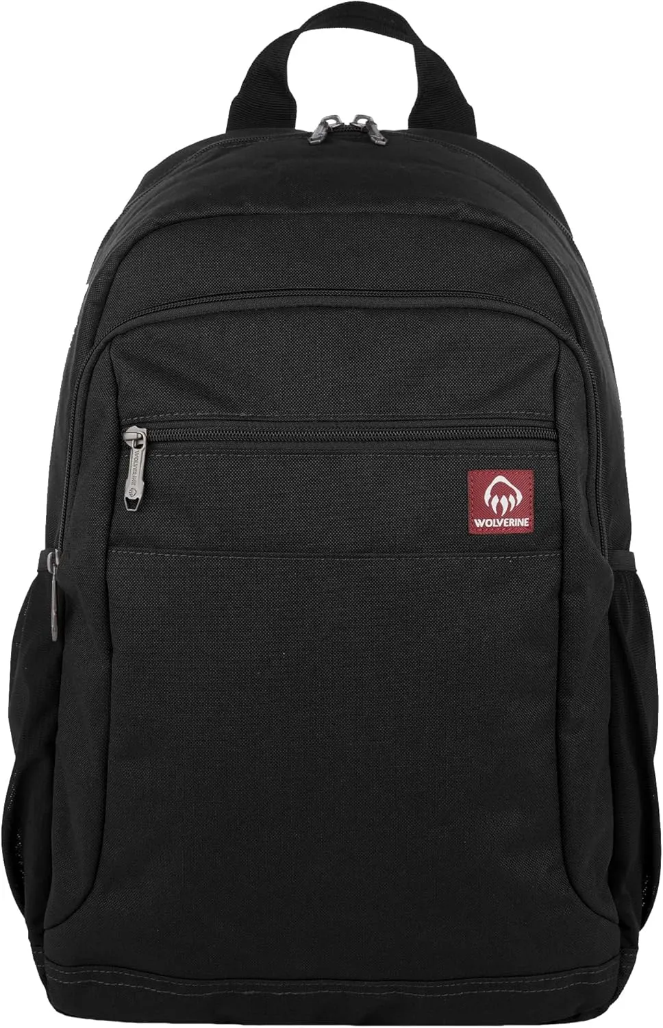 WOLVERINE Lightweight, Water Resistant Rugged Backpack for Travel or Work, Laptop-Black, 23L