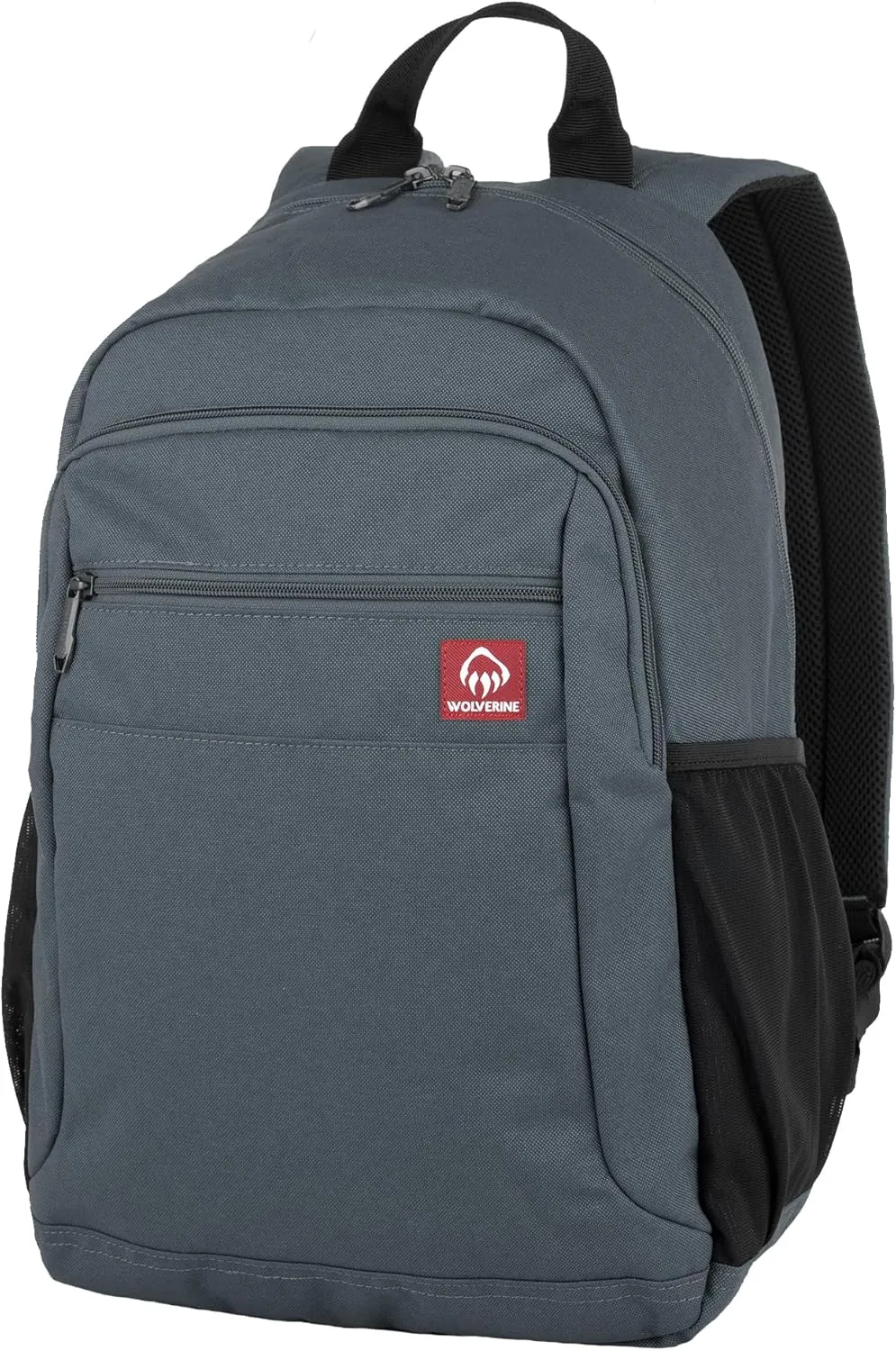 WOLVERINE Lightweight, Water Resistant Rugged Backpack for Travel or Work, Laptop-Grey, 23L
