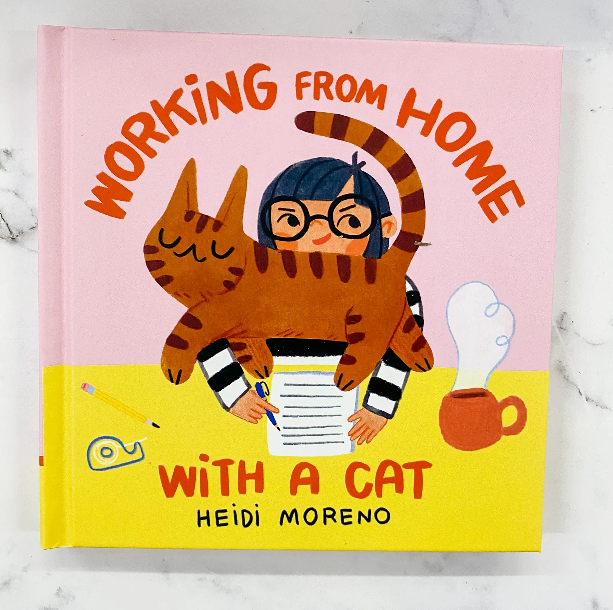 Working From Home with a Cat Book