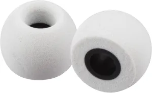 Xcessor FX4.9 (M) 4 Pairs of Round Memory Foam in Ear Earphone Medium Size Earbuds. Replacement Ear Tips for All Popular in-Ear Headphones. Grey