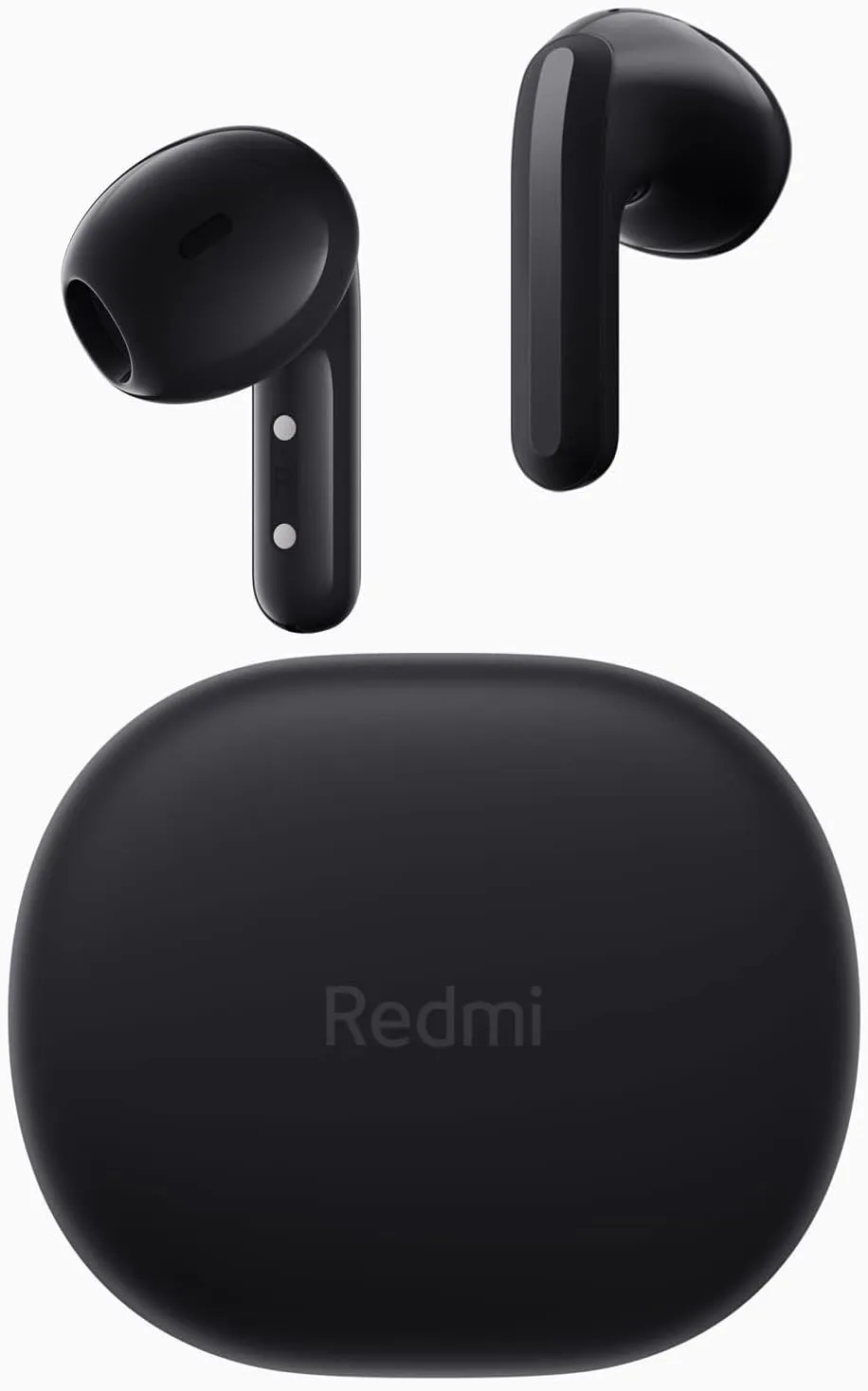 Xiaomi Redmi Buds 4 Lite TWS Wireless Earbuds, Bluetooth 5.3 Low-Latency Game Headset with AI Call Noise Cancelling, IP54 Waterproof, 20H Playtime, Lightweight Comfort Fit Headphones, Black