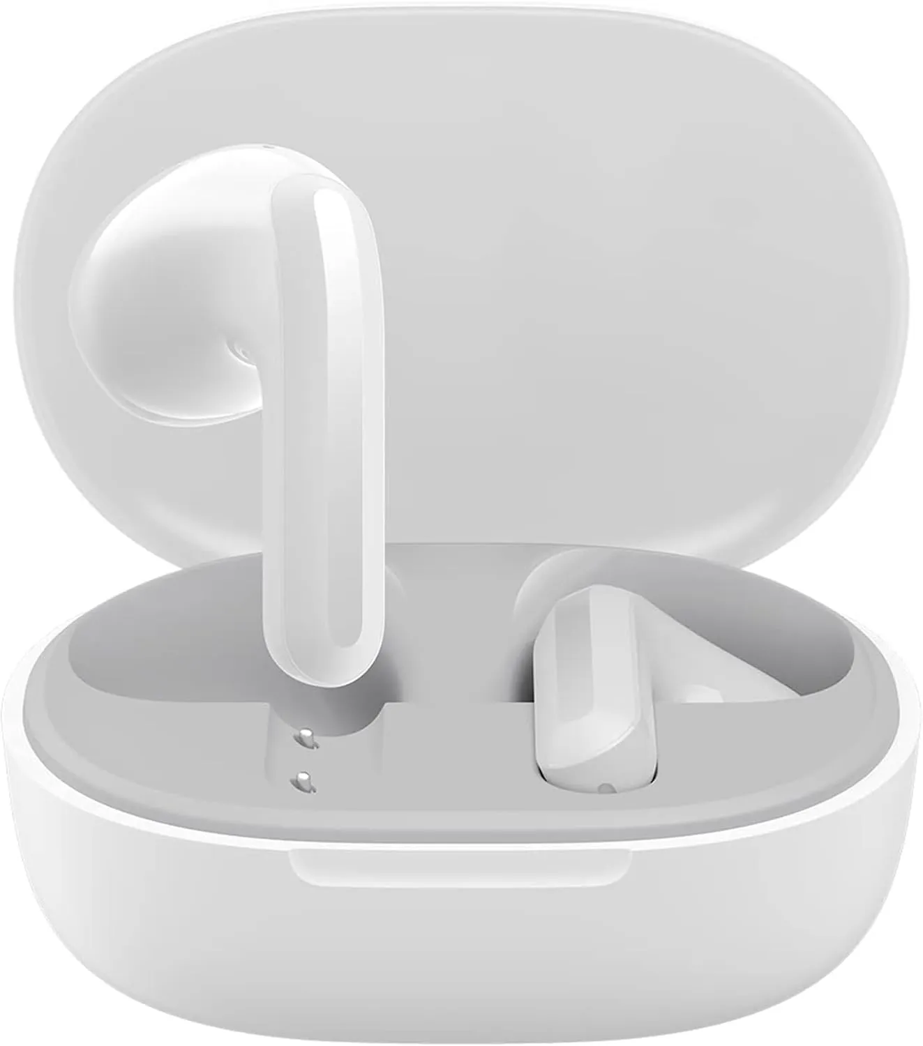Xiaomi Redmi Buds 4 Lite TWS Wireless Earbuds, Bluetooth 5.3 Low-Latency Game Headset with AI Call Noise Cancelling, IP54 Waterproof, 20H Playtime, Lightweight Comfort Fit Headphones - (White)