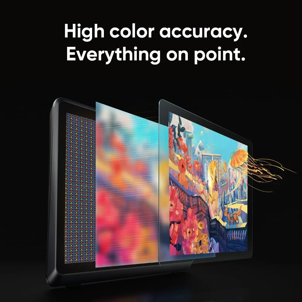 XPPen Artist 22 Plus 130% sRGB Drawing Tablet with Screen, 16.7 Million Colors Art Tablet with 16384 Pressure Stylus, Full Laminated, Anti-Glare Display Computer Graphic Tablet (22 inch)